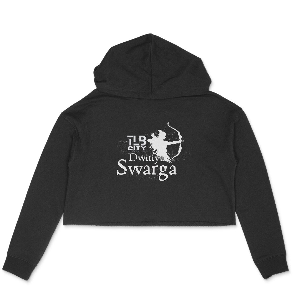 Dwitiya Swarga Crop Hoodie