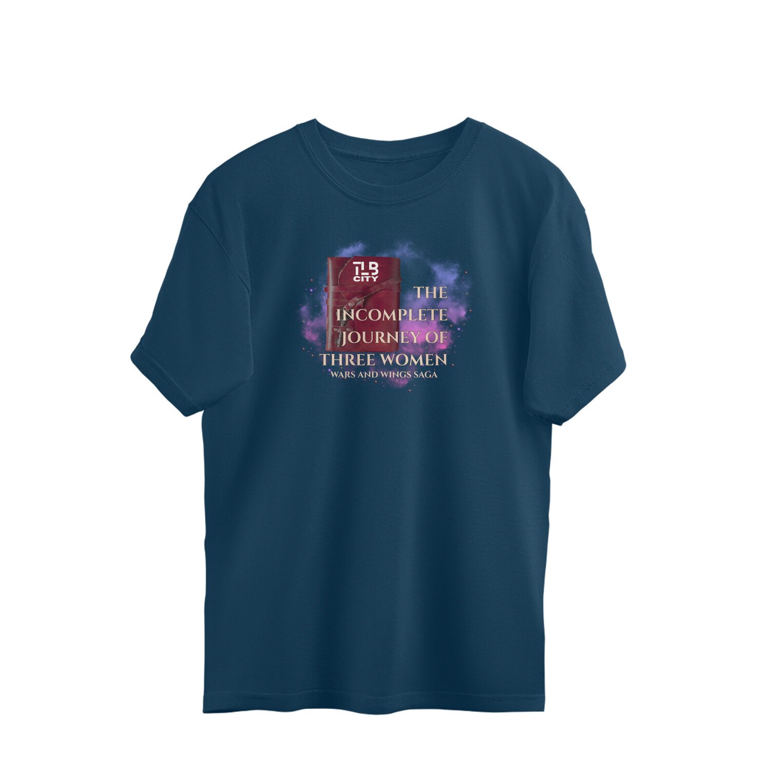 The Incomplete Journey of Three Women Oversized T-shirt - Image 4