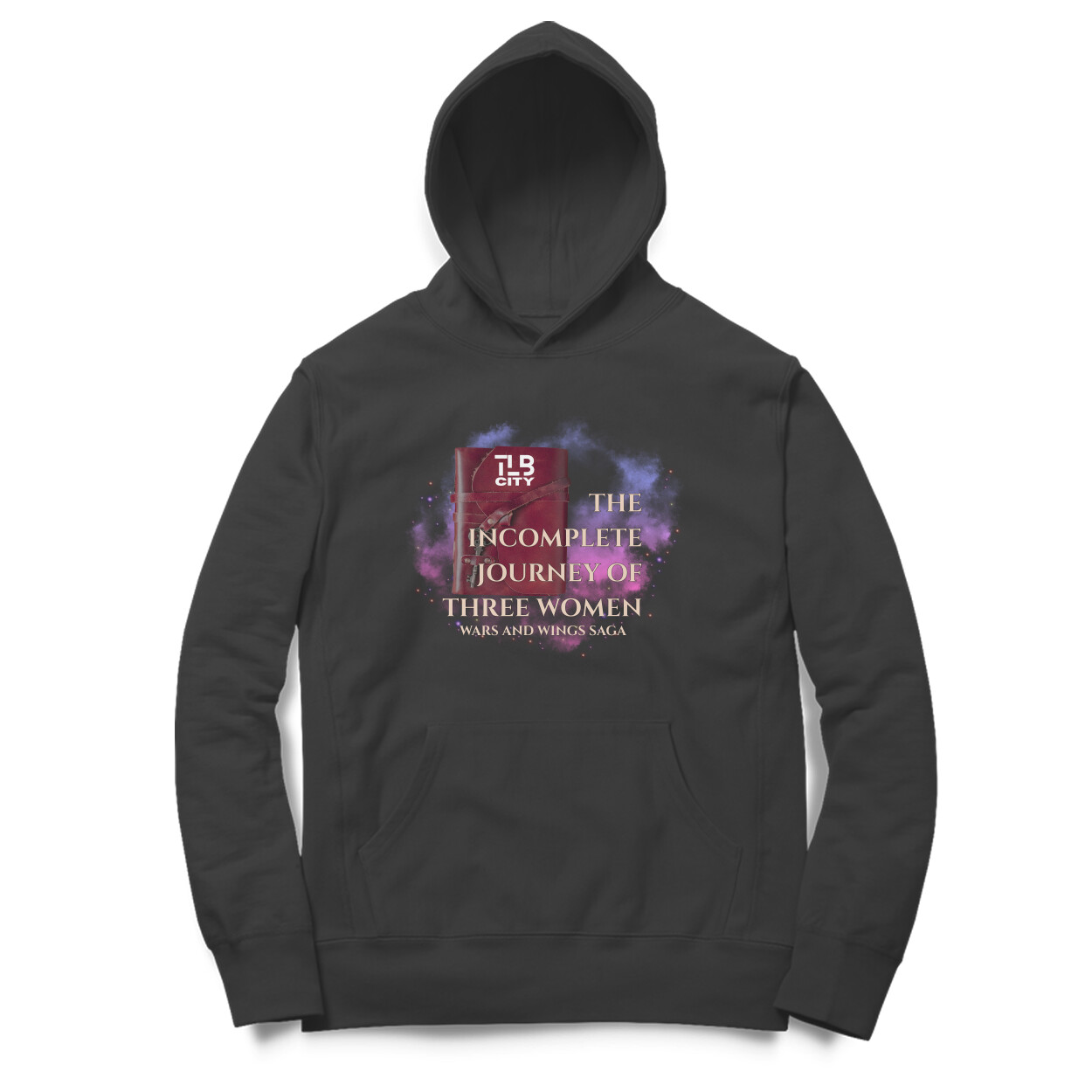 The Incomplete Journey of Three Women Oversized Hoodie - Image 2