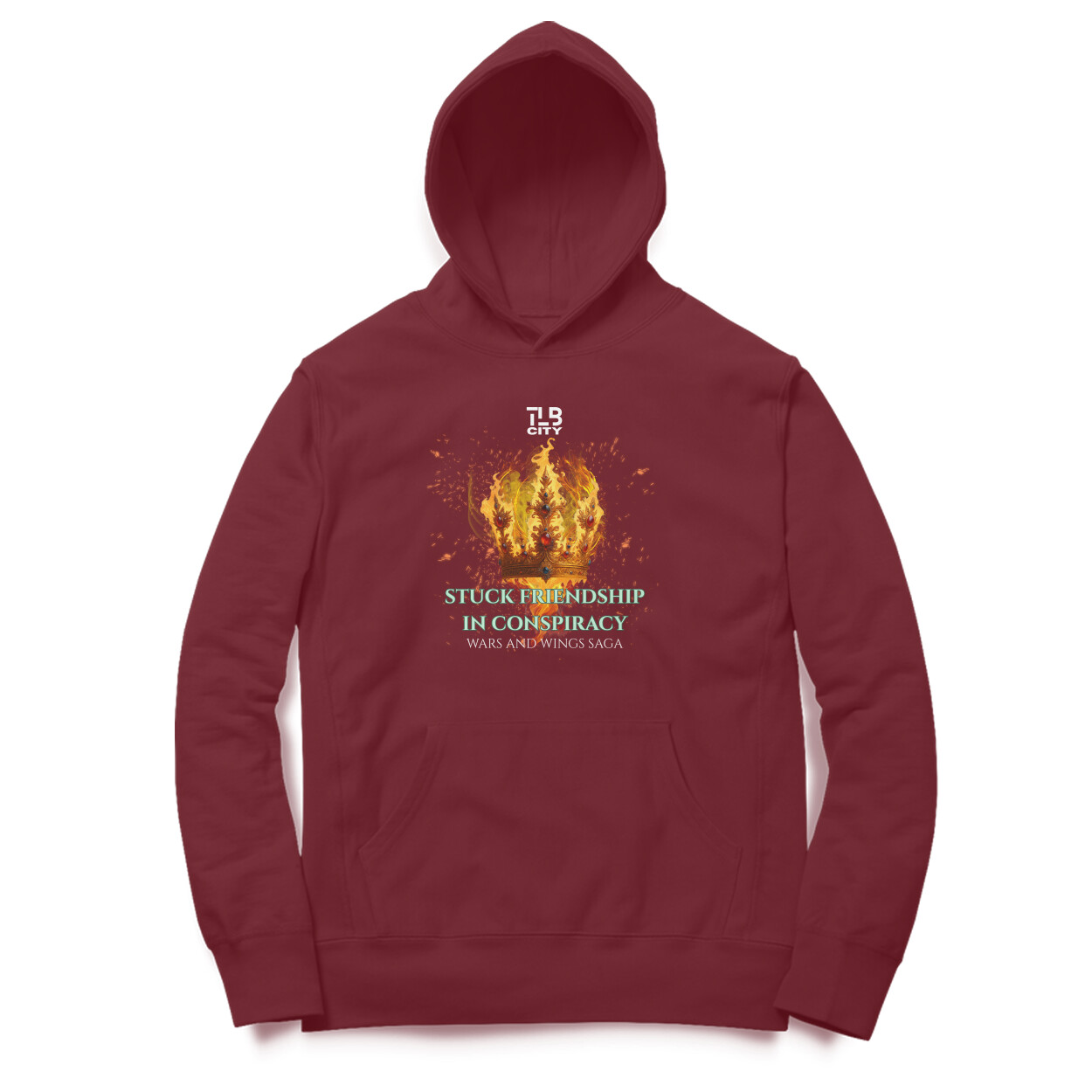 Stuck Friendship in Conspiracy Hoodie - Image 3