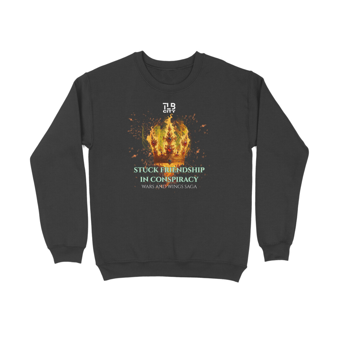 Stuck Friendship in Conspiracy Sweatshirt