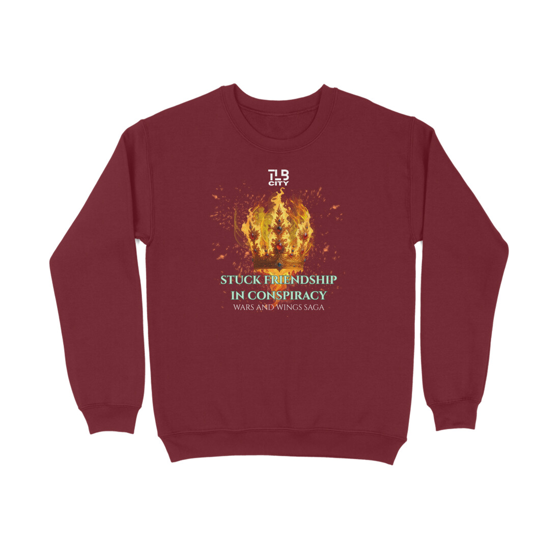 Stuck Friendship in Conspiracy Sweatshirt - Image 3