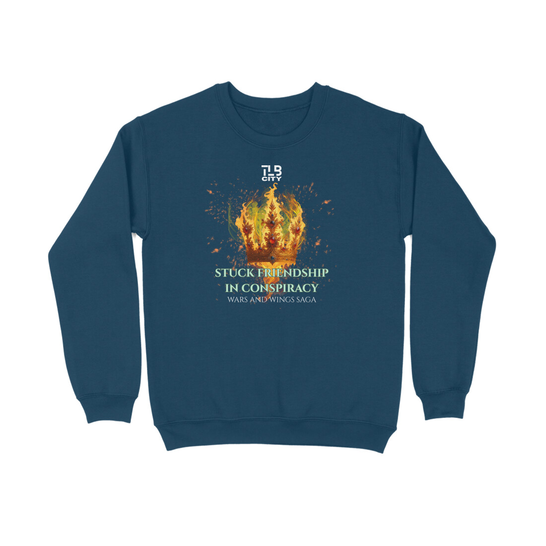 Stuck Friendship in Conspiracy Sweatshirt - Image 4