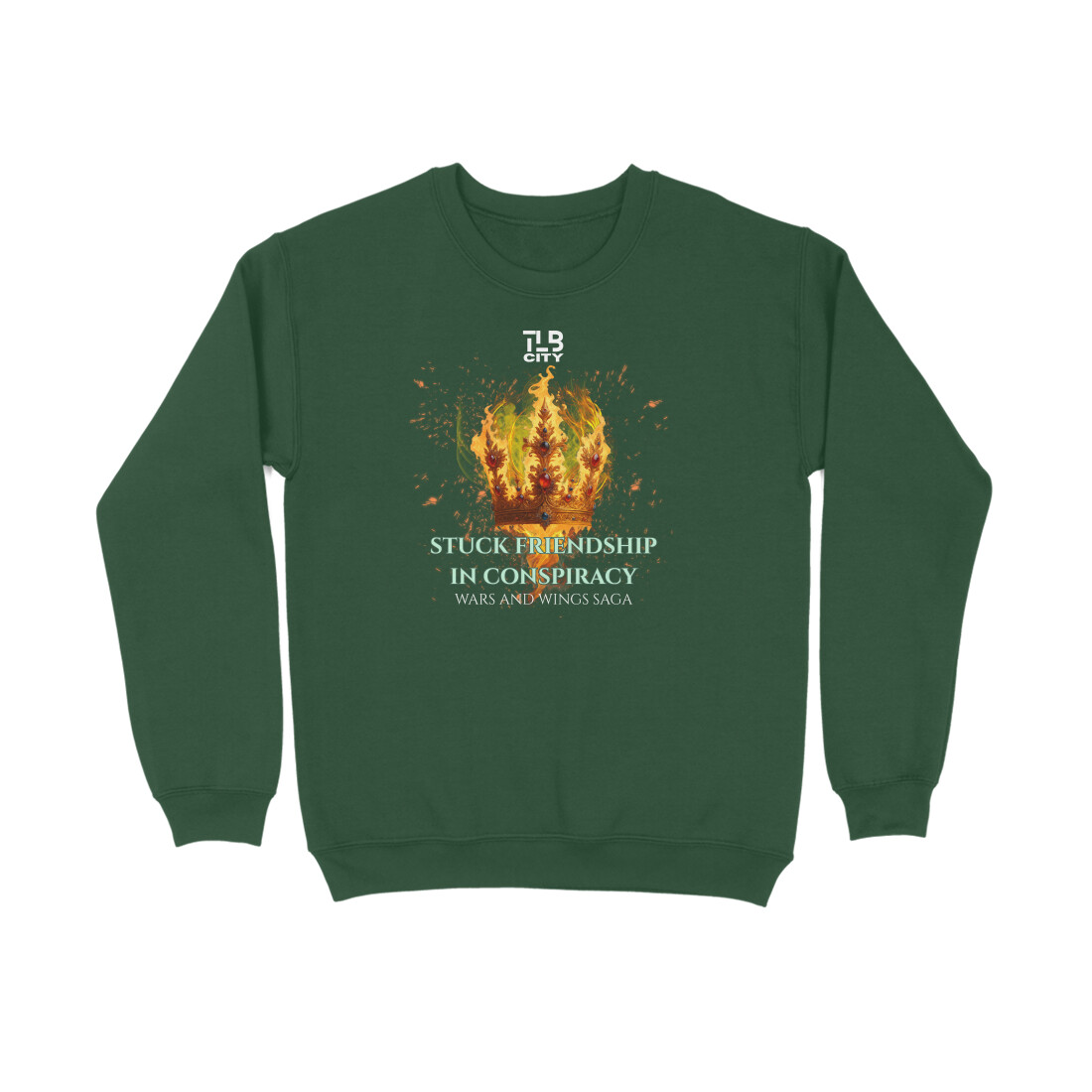 Stuck Friendship in Conspiracy Sweatshirt - Image 5