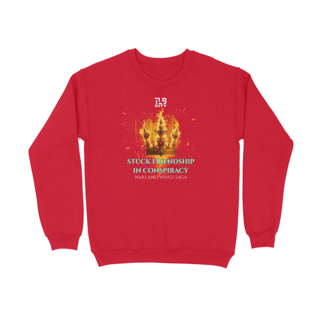 Stuck Friendship in Conspiracy Sweatshirt - Image 6