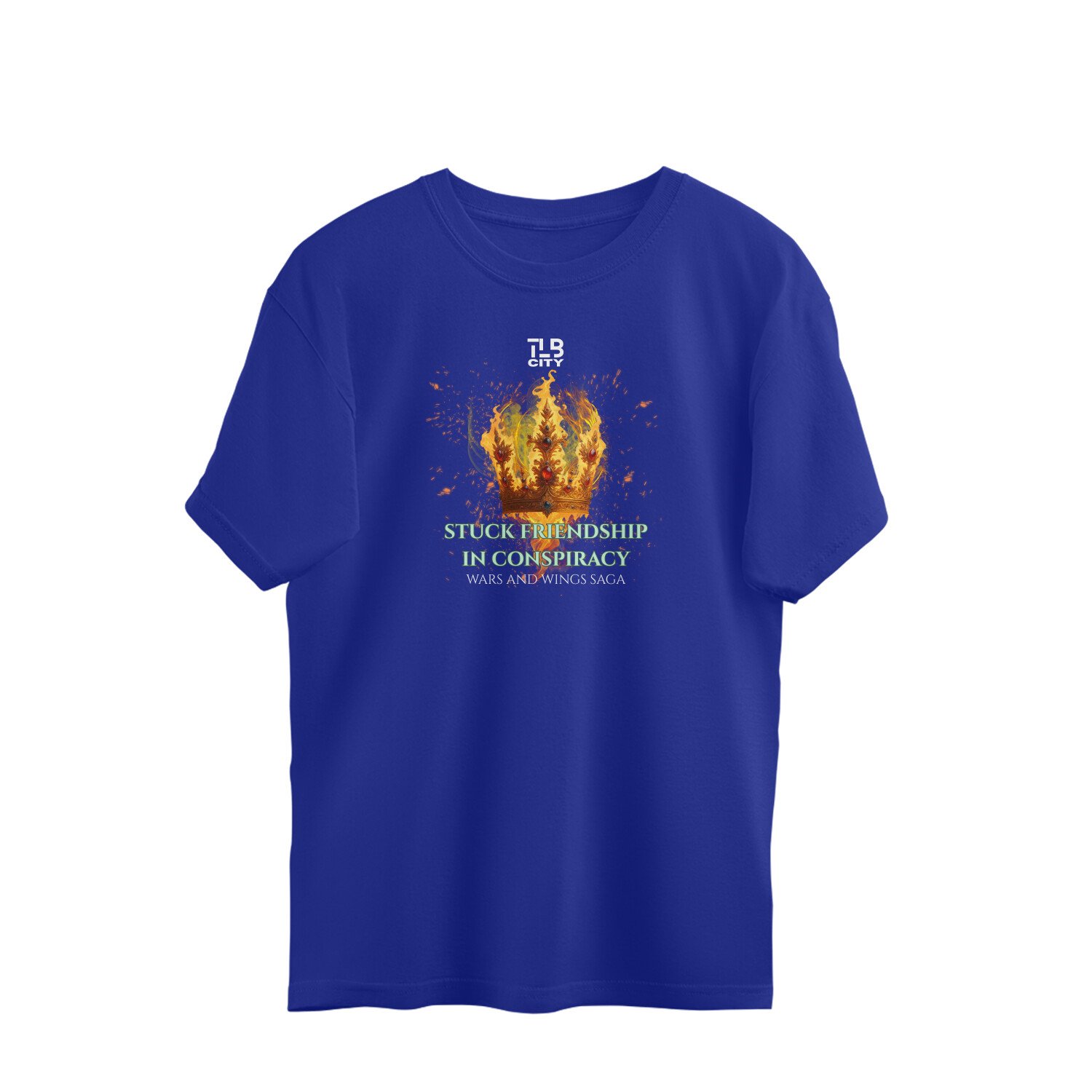 Stuck Friendship in Conspiracy Oversized T-Shirt - Image 8