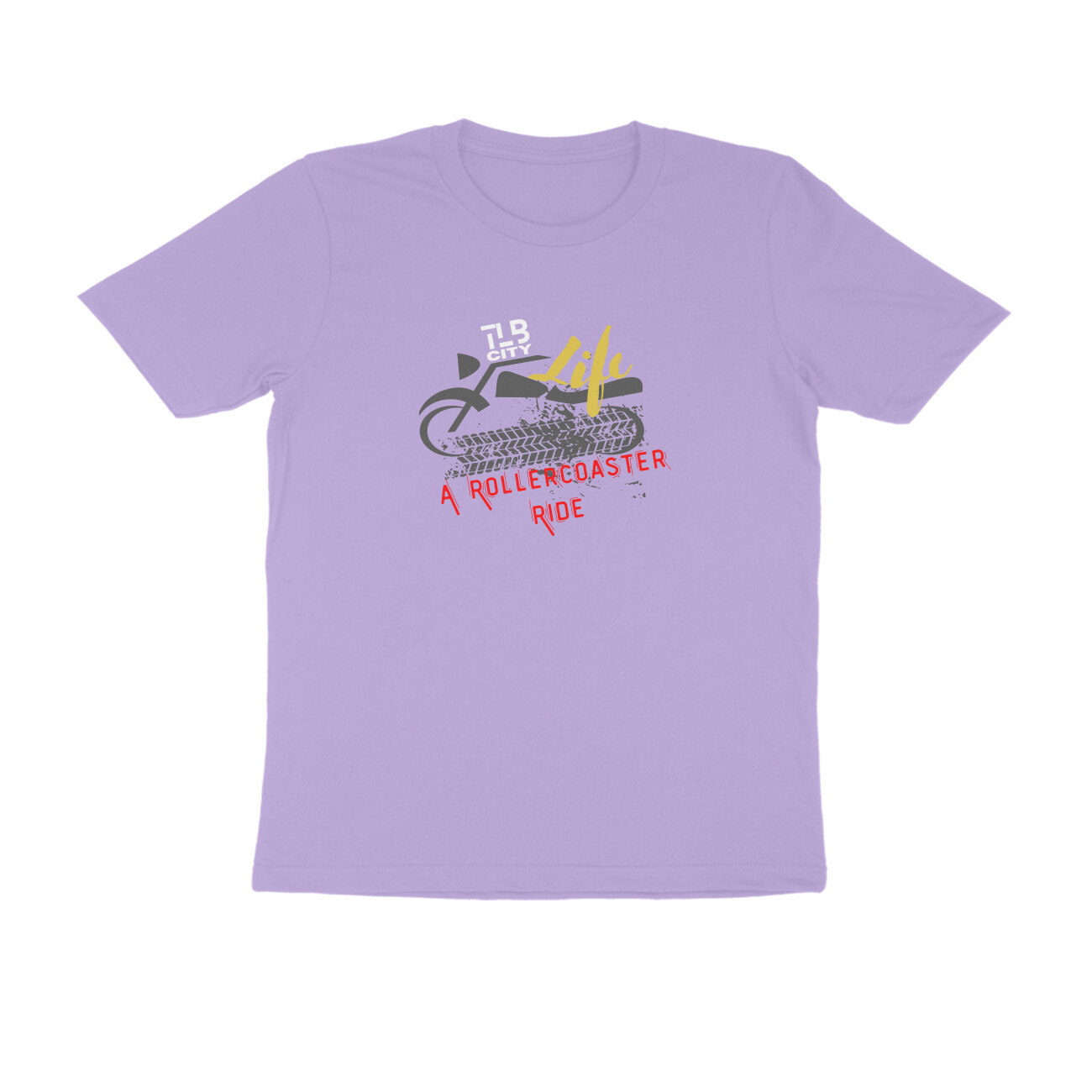 Life - A Rollercoaster Ride Men Round Neck T-Shirt - Image 2