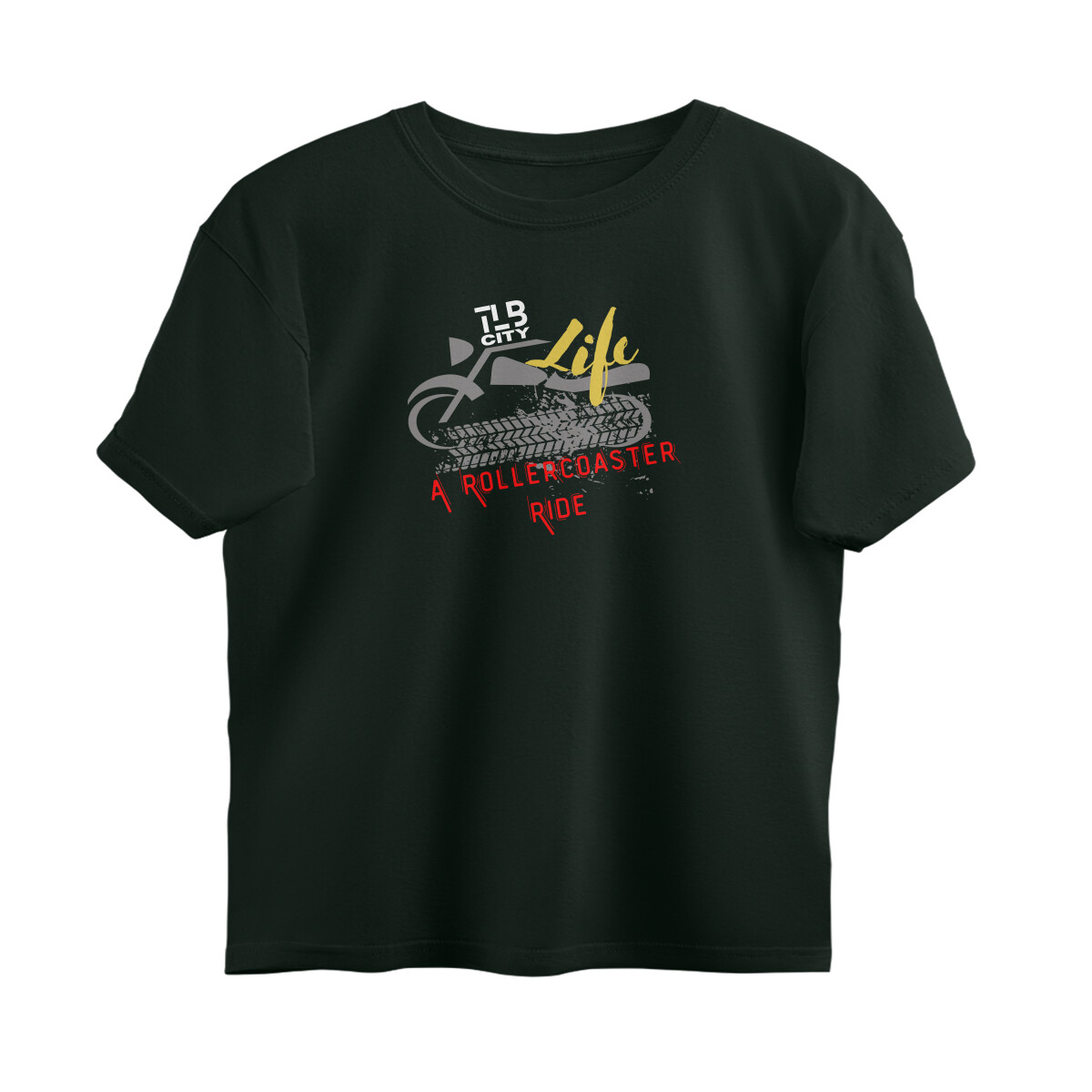 Life - A Rollercoaster Ride Oversized T-shirt - Image 2