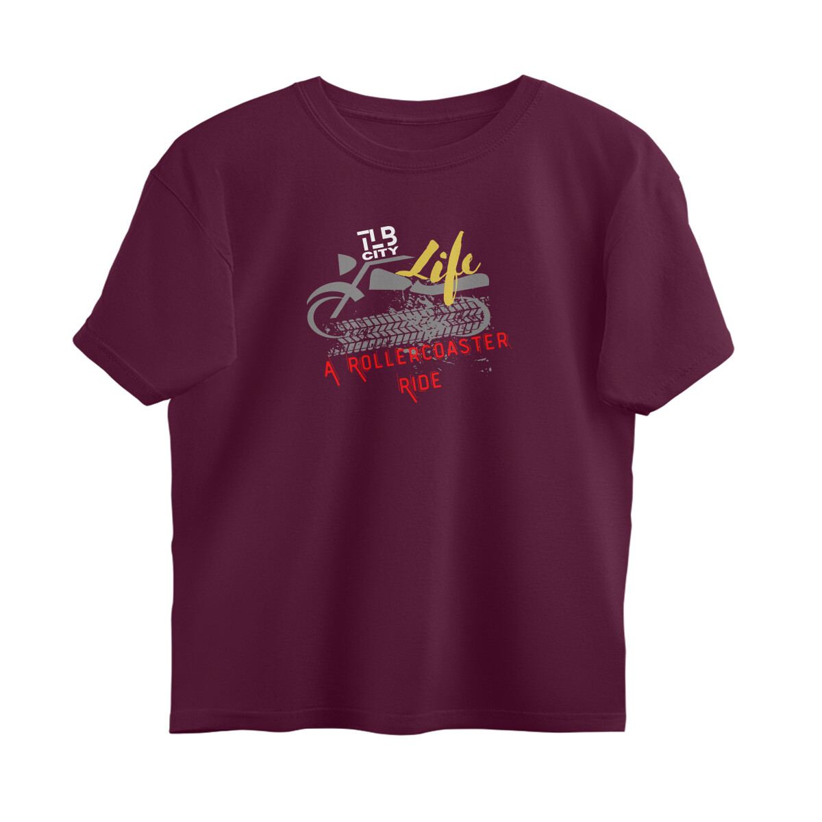 Life - A Rollercoaster Ride Oversized T-shirt - Image 3