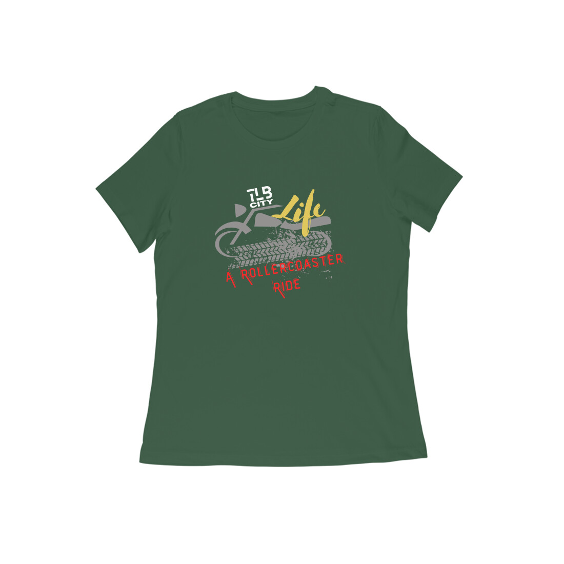 Life - A Rollercoaster Ride Women Round Neck T-Shirt - Image 4