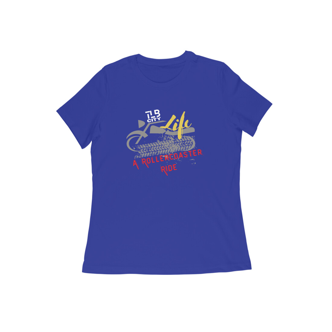 Life - A Rollercoaster Ride Women Round Neck T-Shirt - Image 5