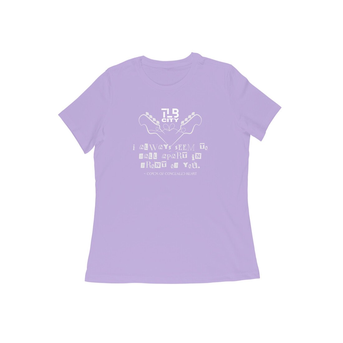 Cords Of Concealed Heart Women Round Neck T-Shirt - Image 4