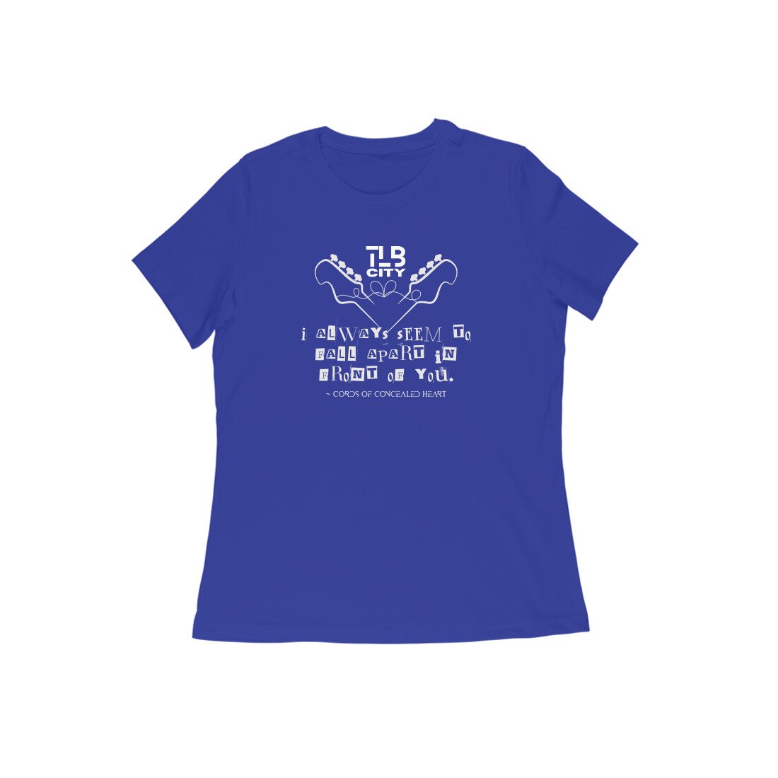 Cords Of Concealed Heart Women Round Neck T-Shirt - Image 9
