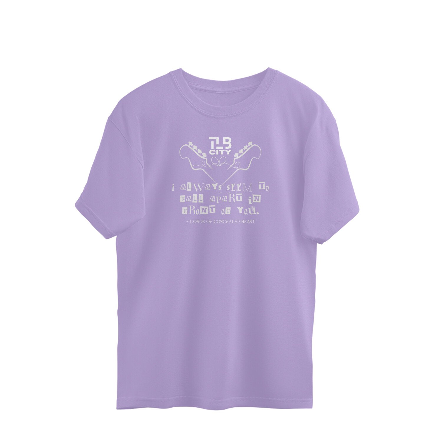 Cords Of Concealed Heart Oversized T-shirt - Image 6