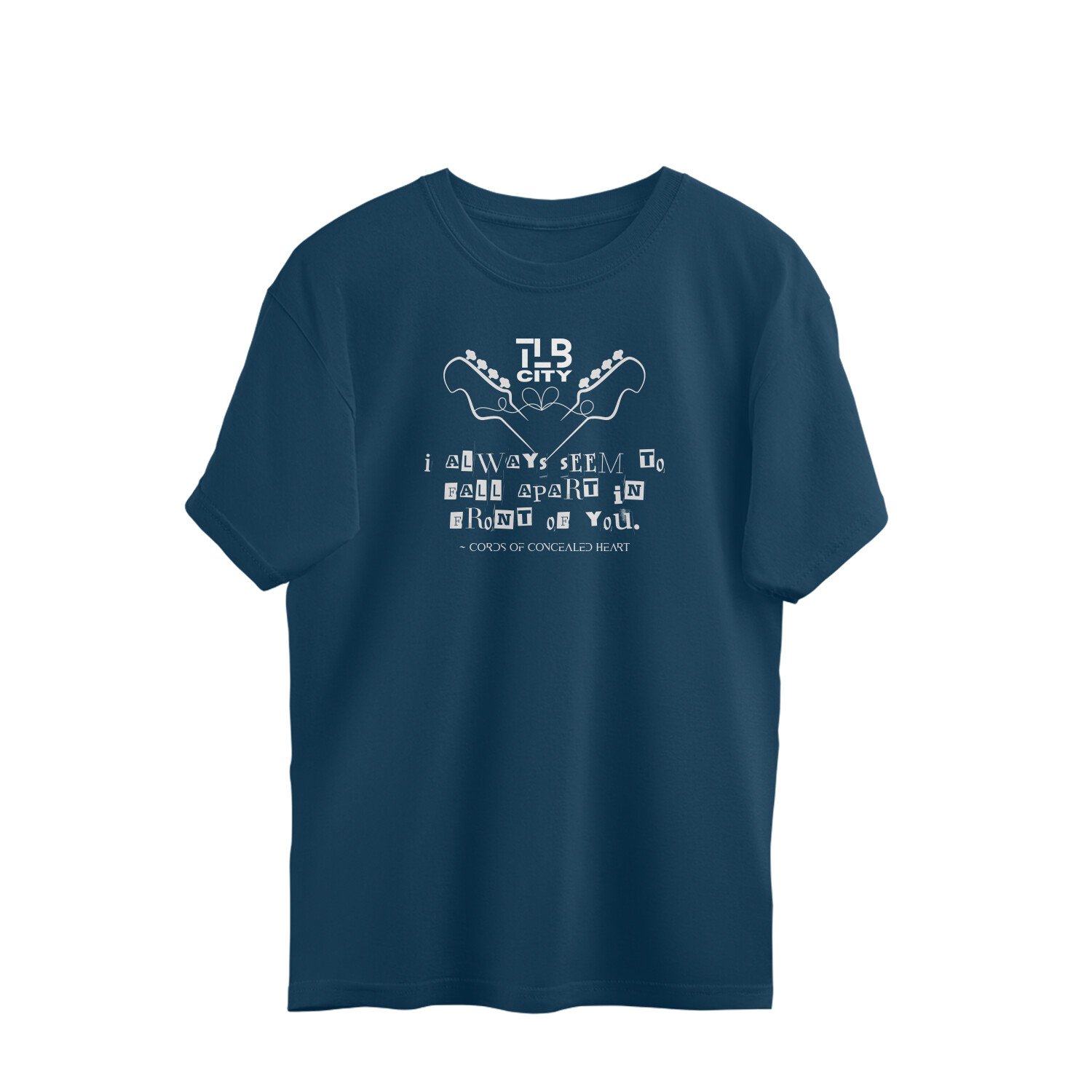 Cords Of Concealed Heart Oversized T-shirt - Image 7