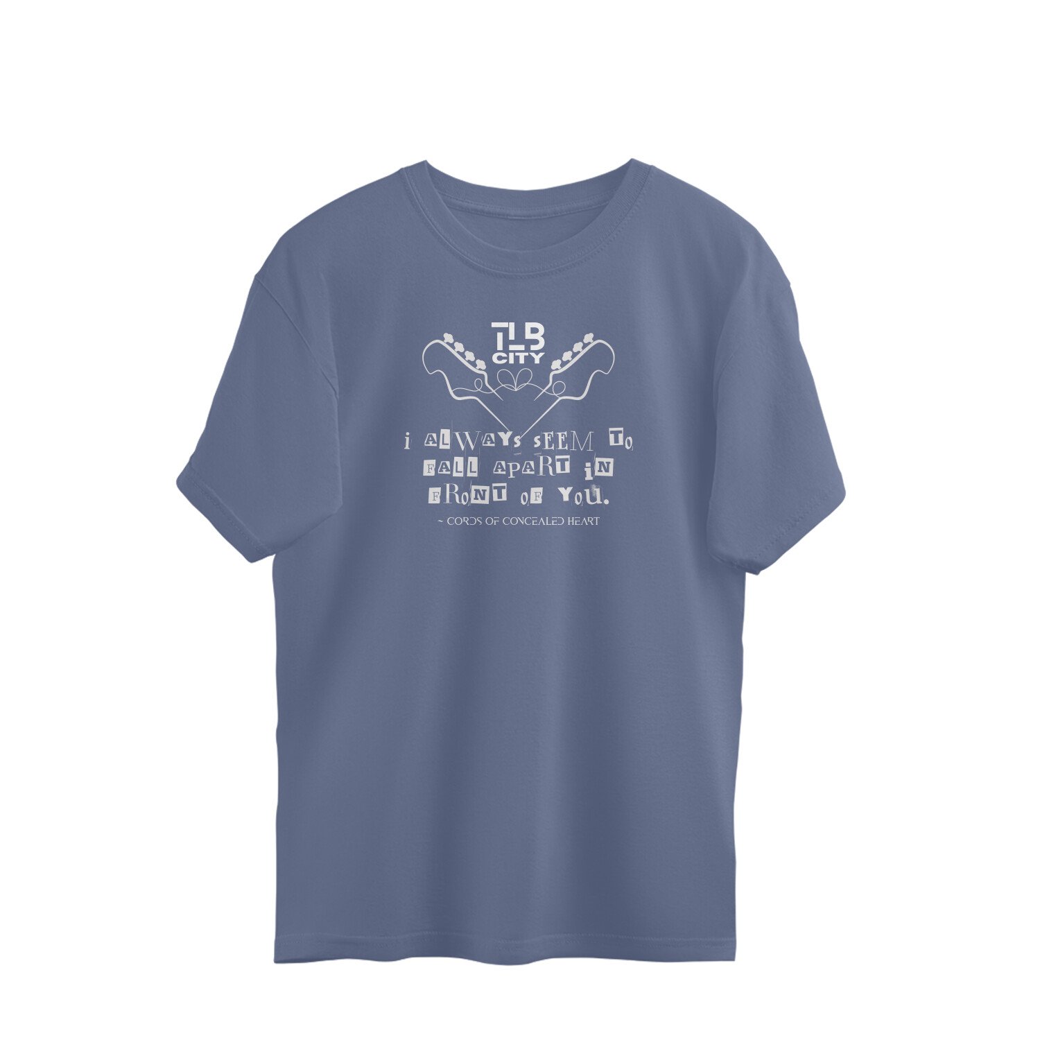 Cords Of Concealed Heart Oversized T-shirt - Image 10