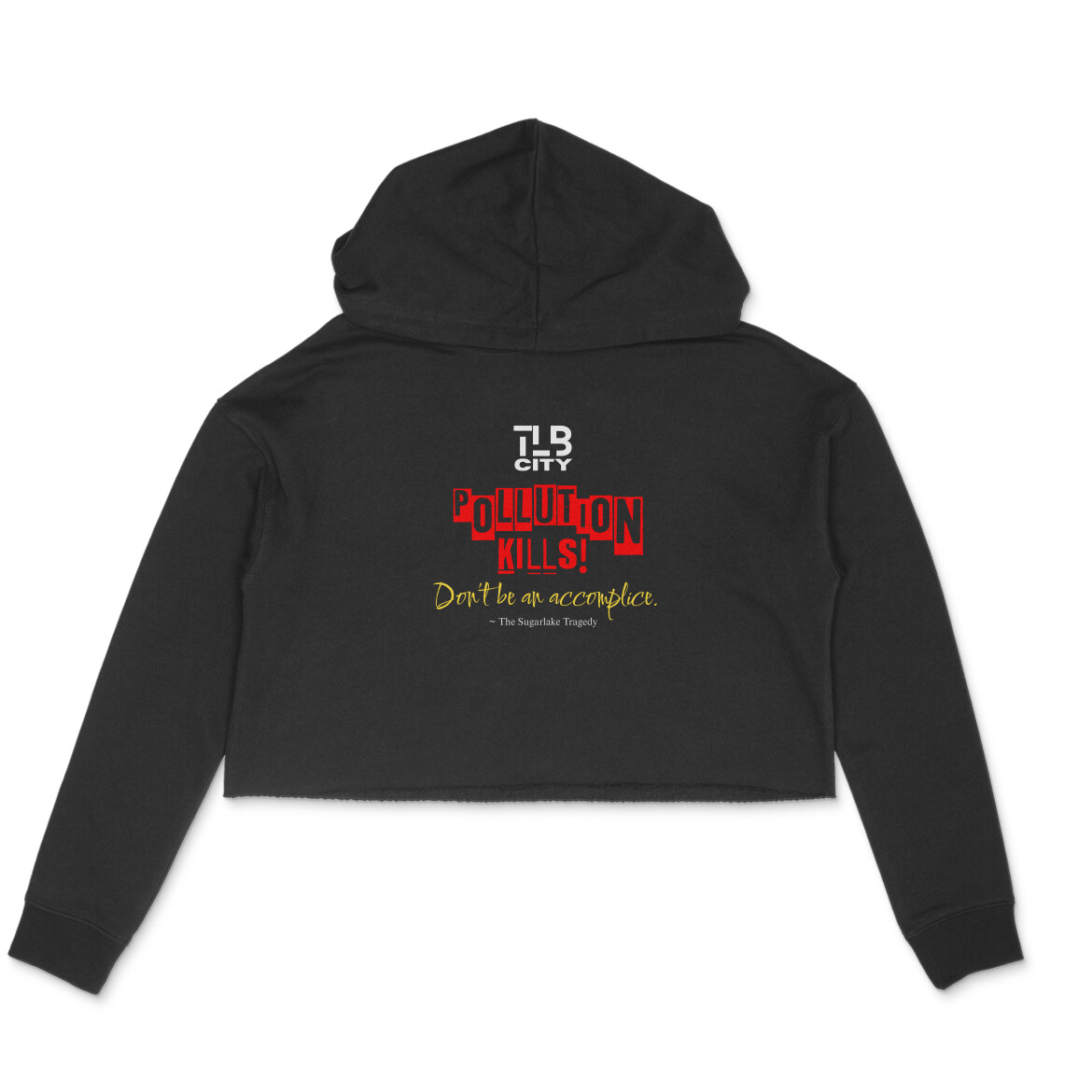 The Sugarlake Tragedy Crop Hoodie