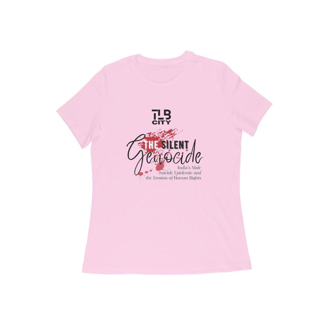 The Silent Genocide Women Round Neck T-Shirt - Image 3