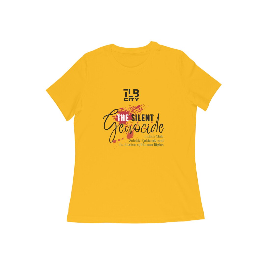 The Silent Genocide Women Round Neck T-Shirt - Image 5