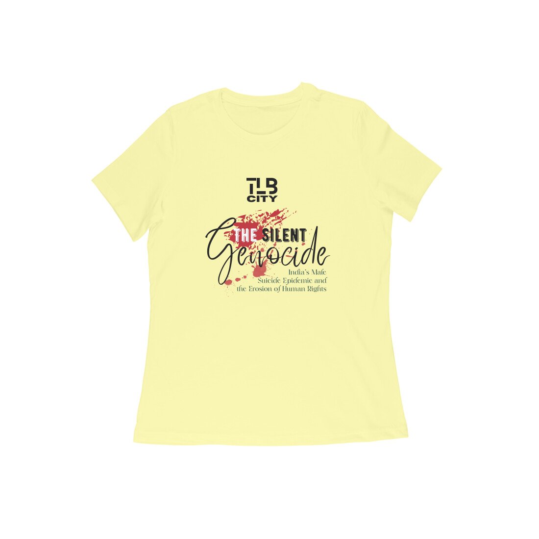 The Silent Genocide Women Round Neck T-Shirt - Image 6