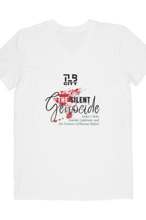 The Silent Genocide V-Neck T-Shirt
