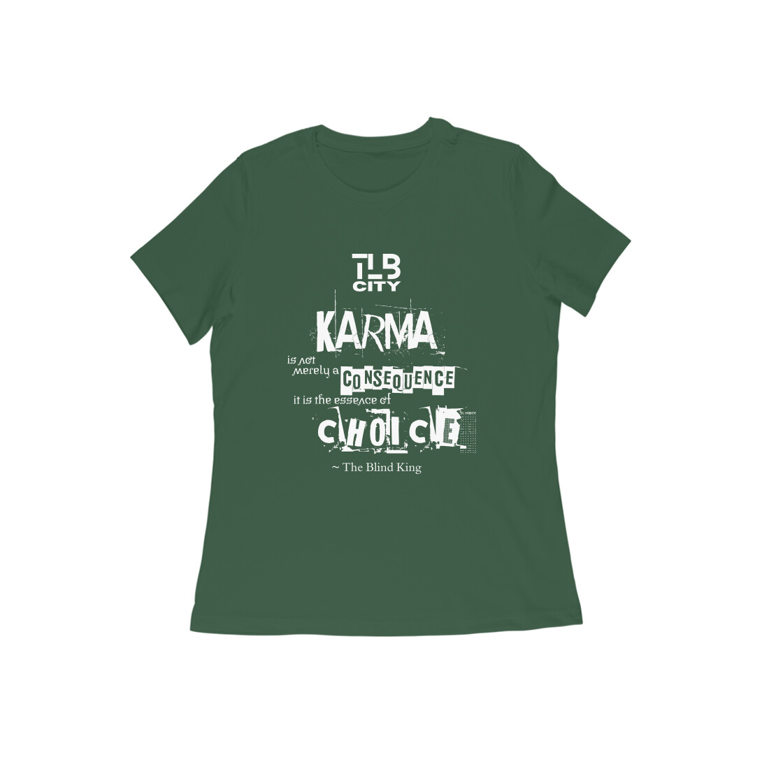 The Blind King Women Round Neck T-Shirt - Image 7