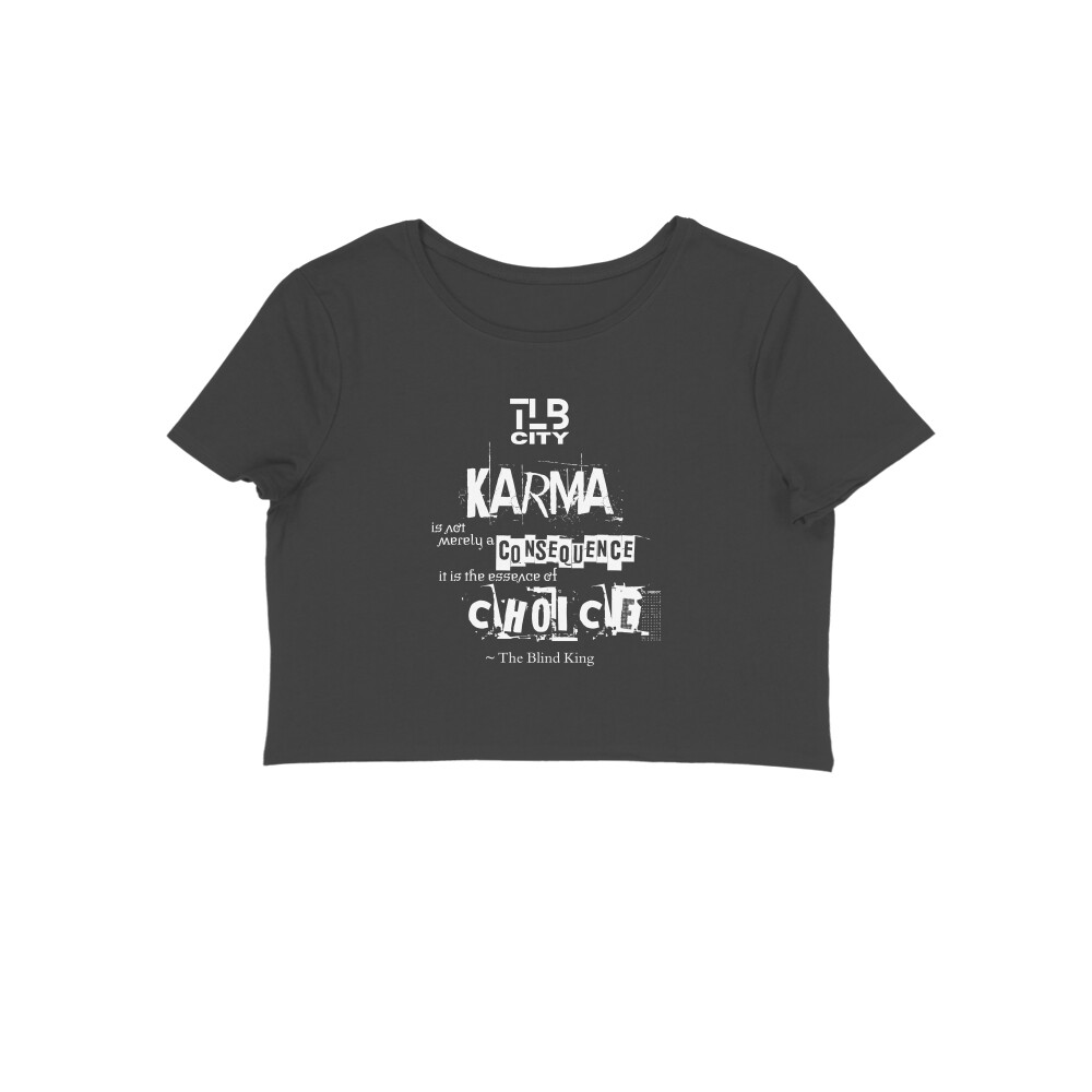 The Blind King Crop Top