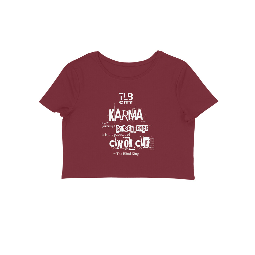 The Blind King Crop Top - Image 3