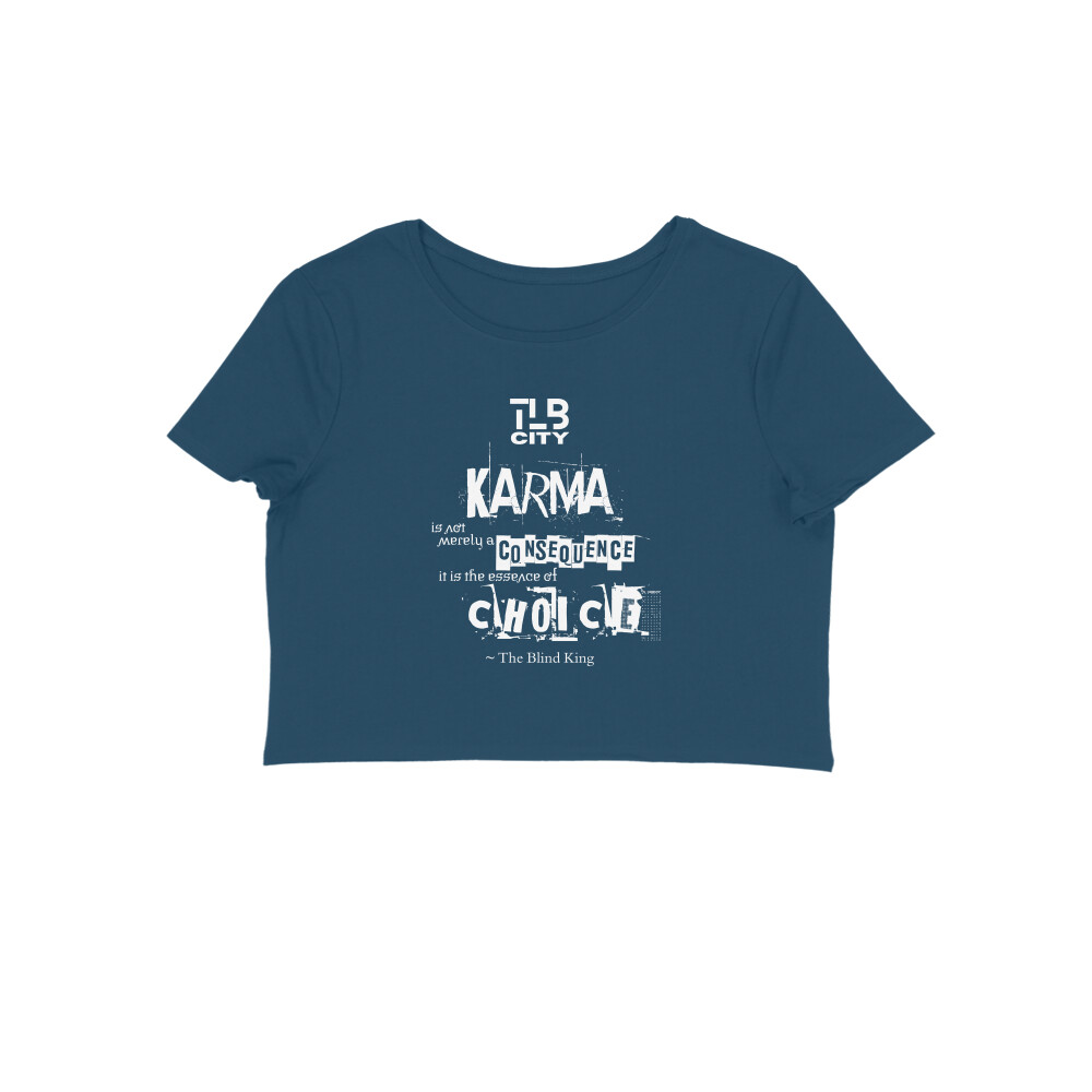 The Blind King Crop Top - Image 4