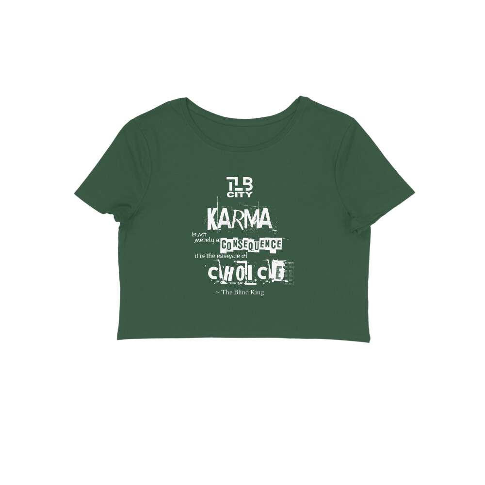 The Blind King Crop Top - Image 5