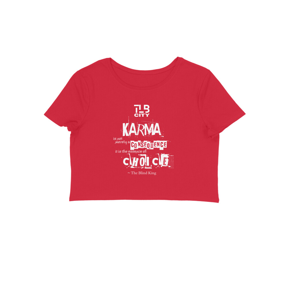 The Blind King Crop Top - Image 6