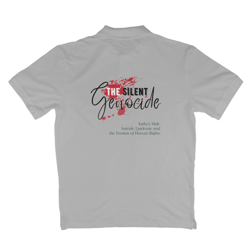 The Silent Genocide Polo T-Shirt - Image 2