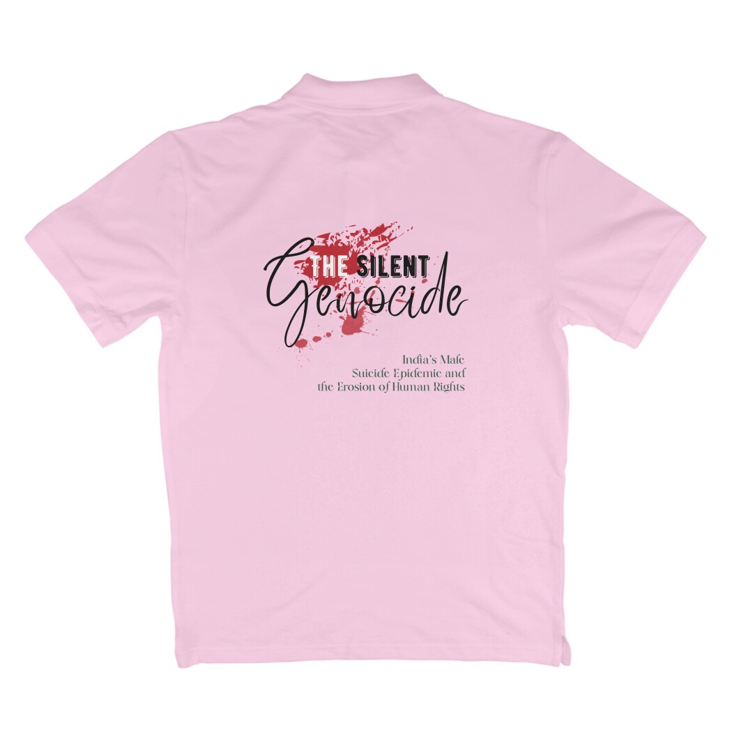 The Silent Genocide Polo T-Shirt - Image 4