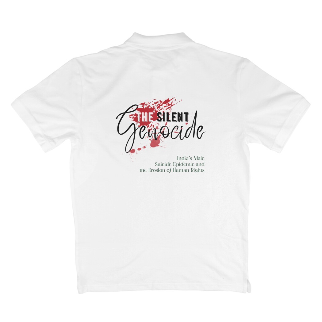The Silent Genocide Polo T-Shirt - Image 6