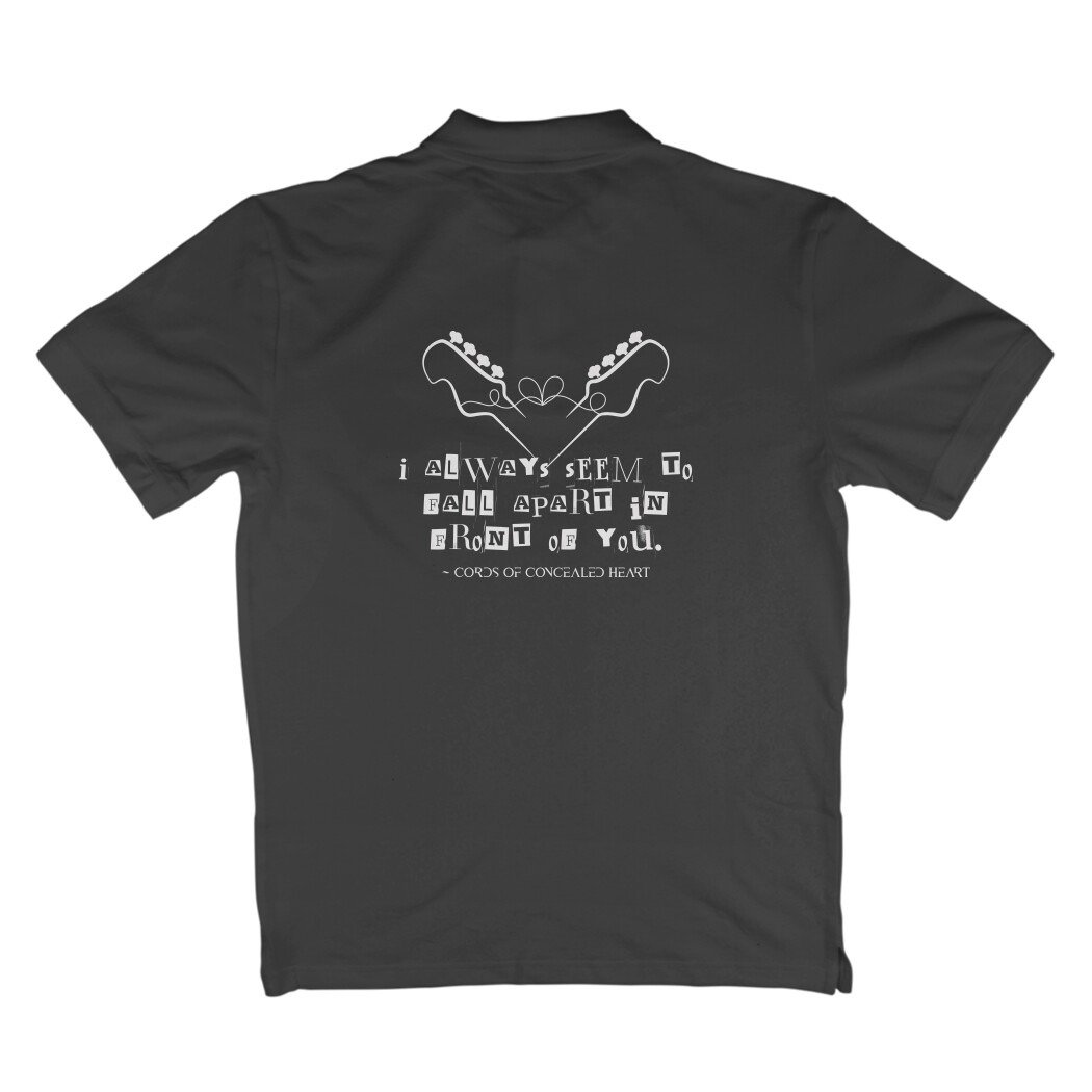 Cords Of Concealed Heart Polo T-Shirt - Image 4