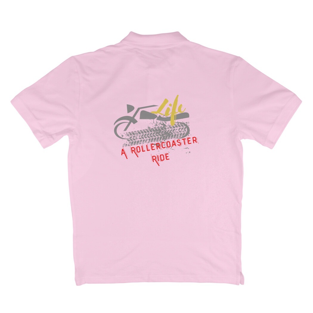Life - A Rollercoaster Ride Polo T-Shirt - Image 4