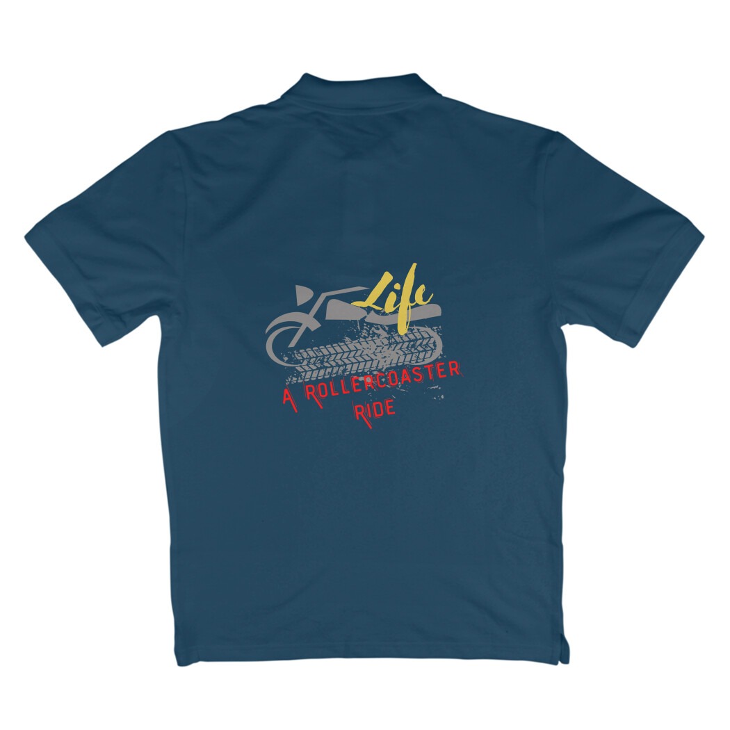 Life - A Rollercoaster Ride Polo T-Shirt - Image 8