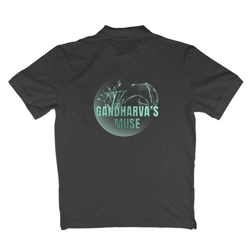 The Gandharva’s Muse Polo T-Shirt - Image 2