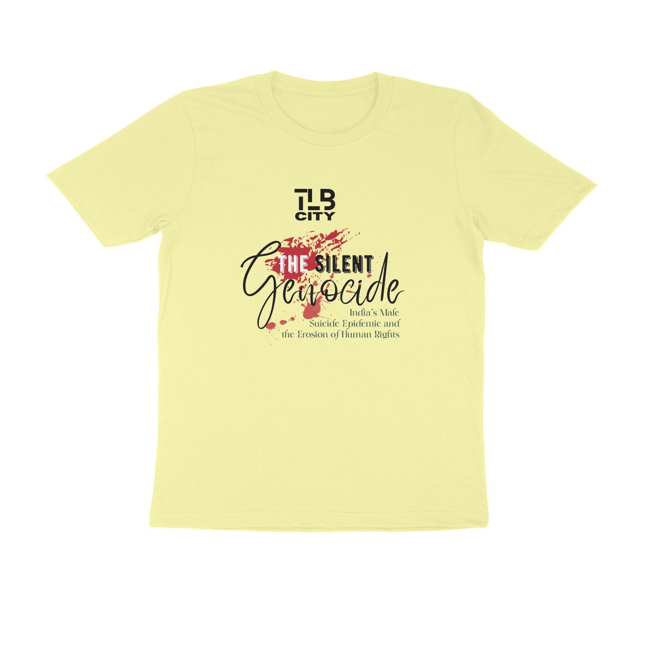The Silent Genocide Men Round Neck T-Shirt - Image 2