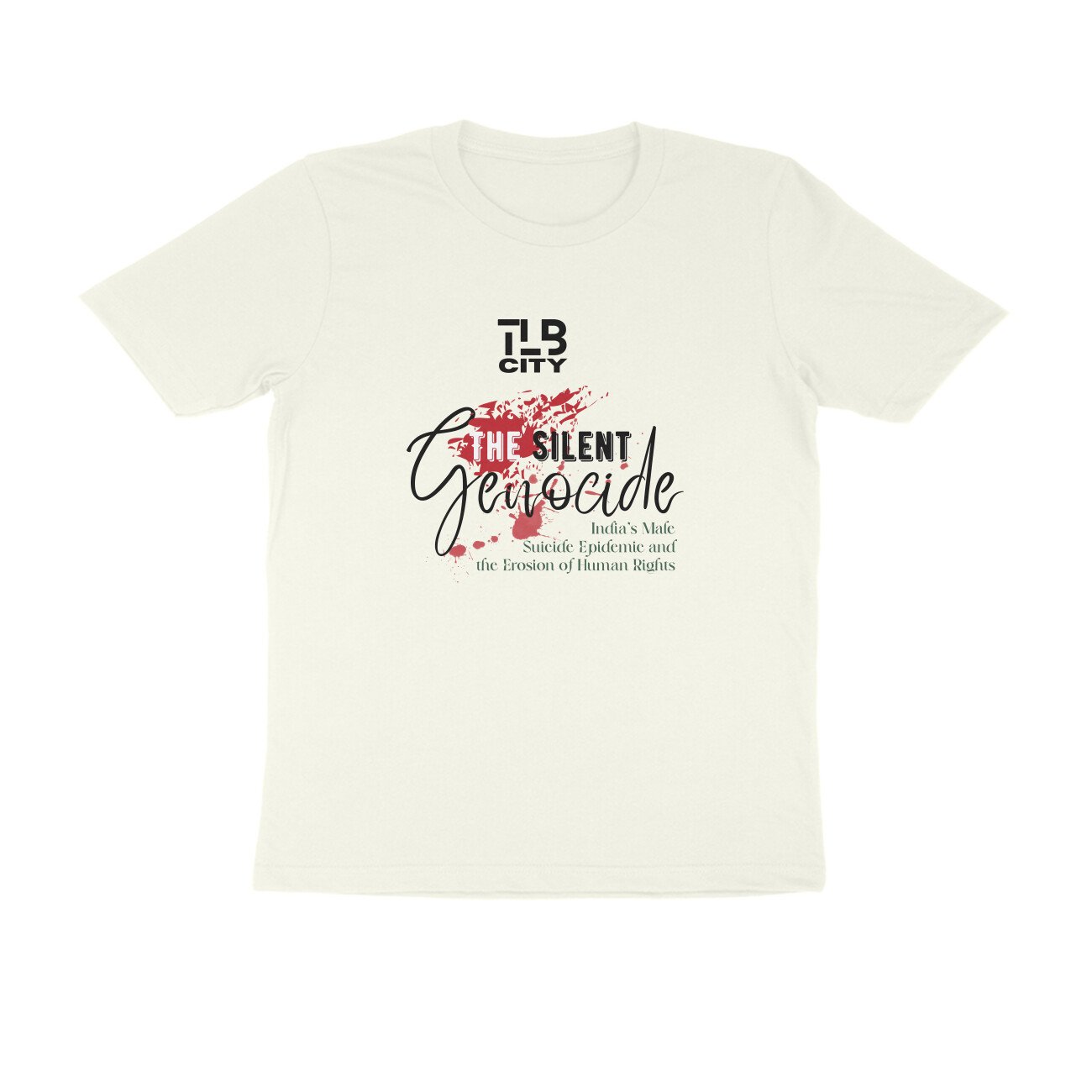 The Silent Genocide Men Round Neck T-Shirt - Image 4