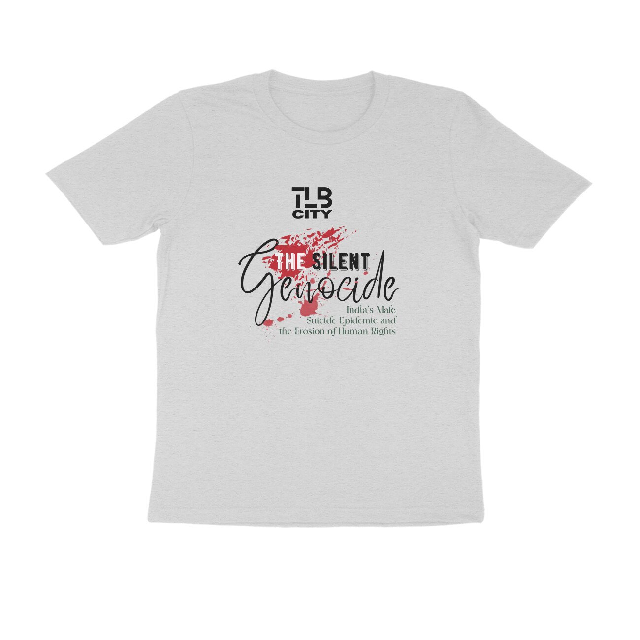 The Silent Genocide Men Round Neck T-Shirt - Image 6