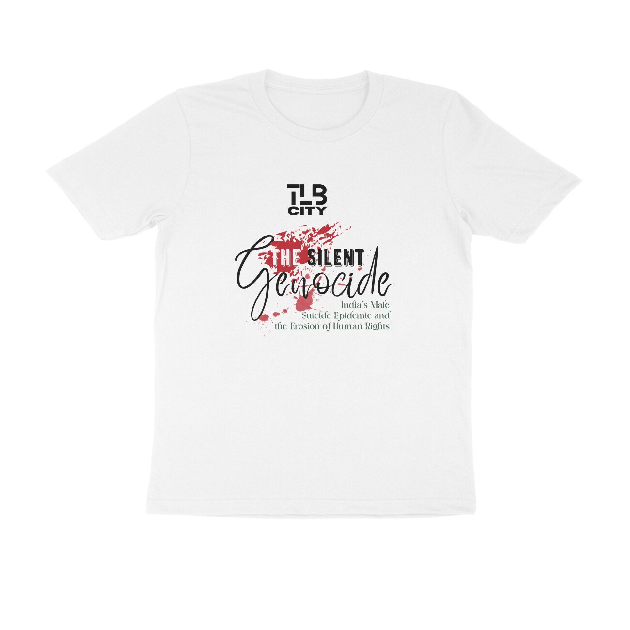 The Silent Genocide Men Round Neck T-Shirt - Image 8
