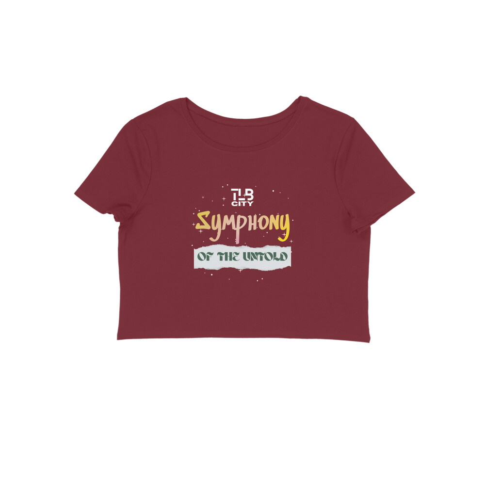 Symphony of The Untold Crop Top - Image 2