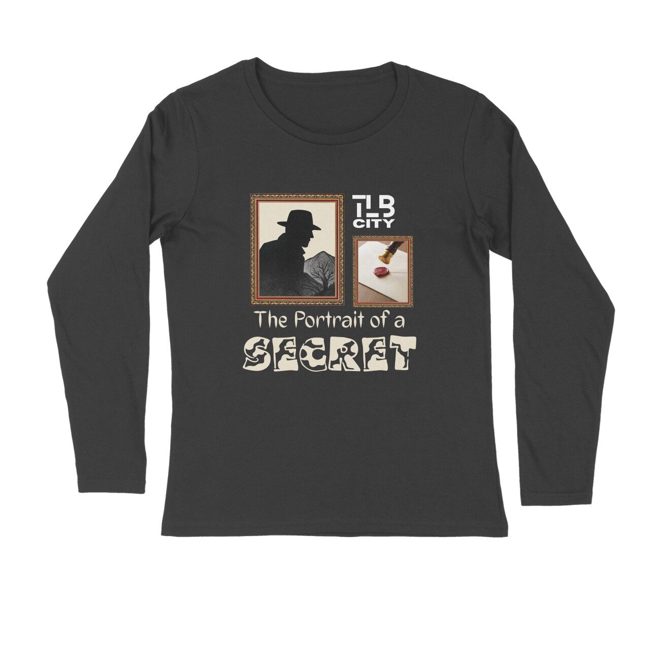 The Portrait of a Secret Long Sleeves T-Shirt