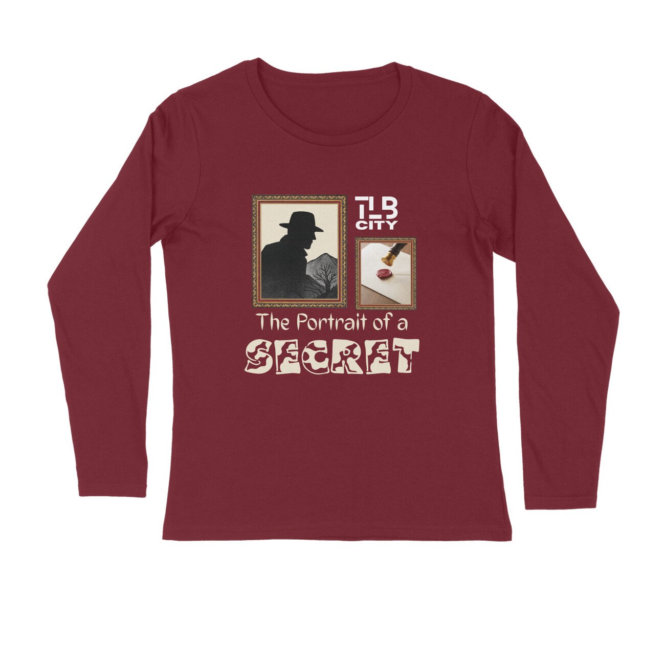 The Portrait of a Secret Long Sleeves T-Shirt - Image 2