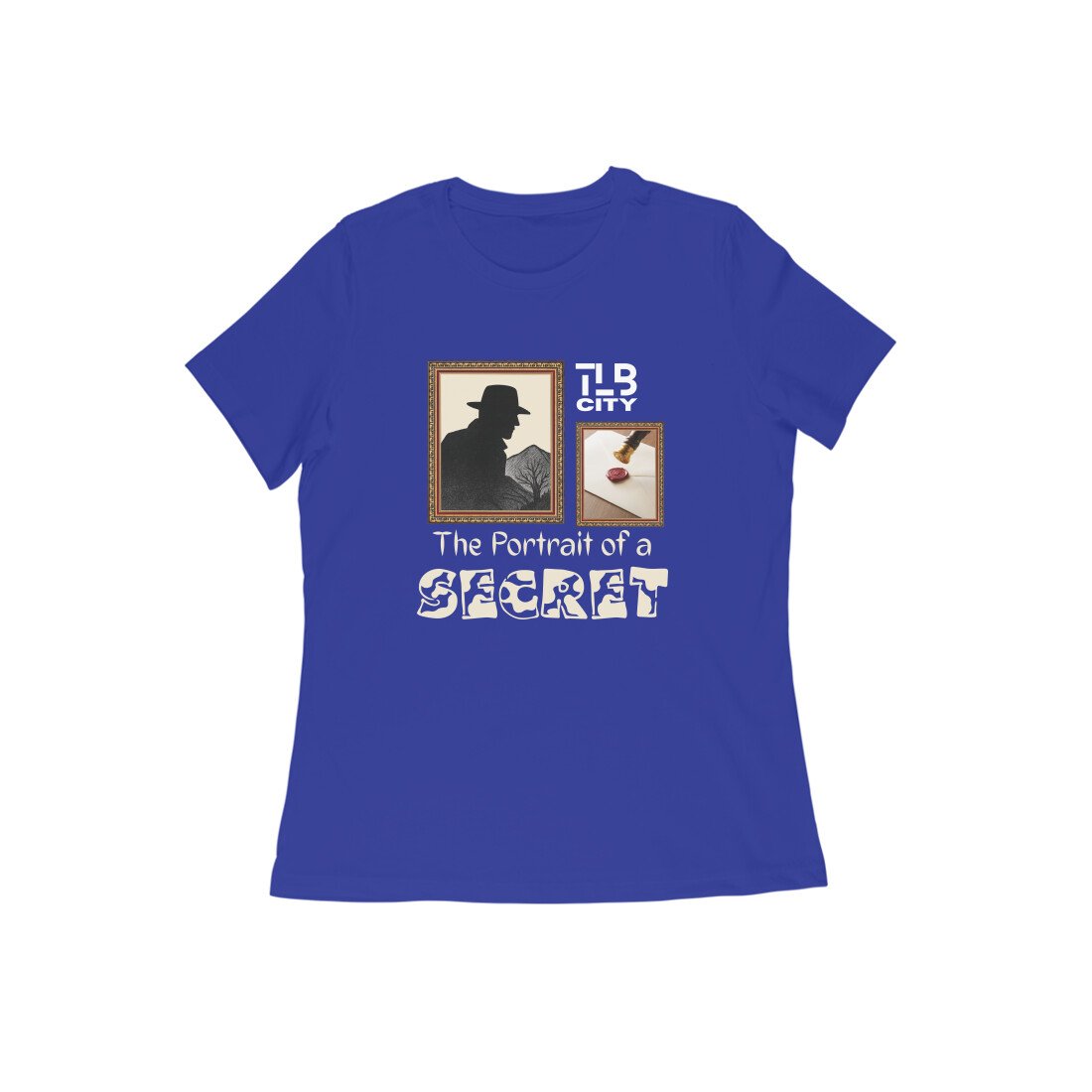 The Portrait of a Secret Women Round Neck T-Shirt - Image 7