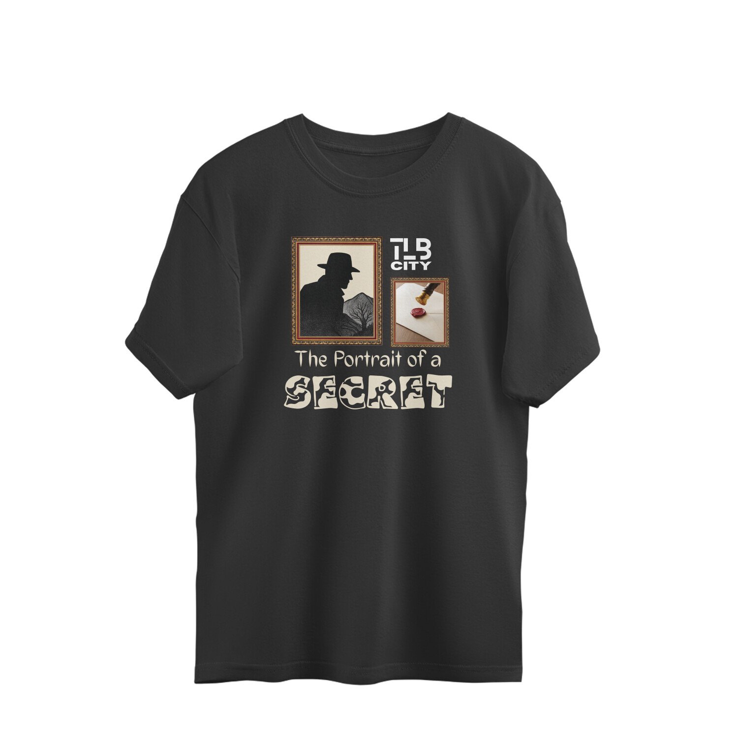 The Portrait of a Secret Oversized T-shirt