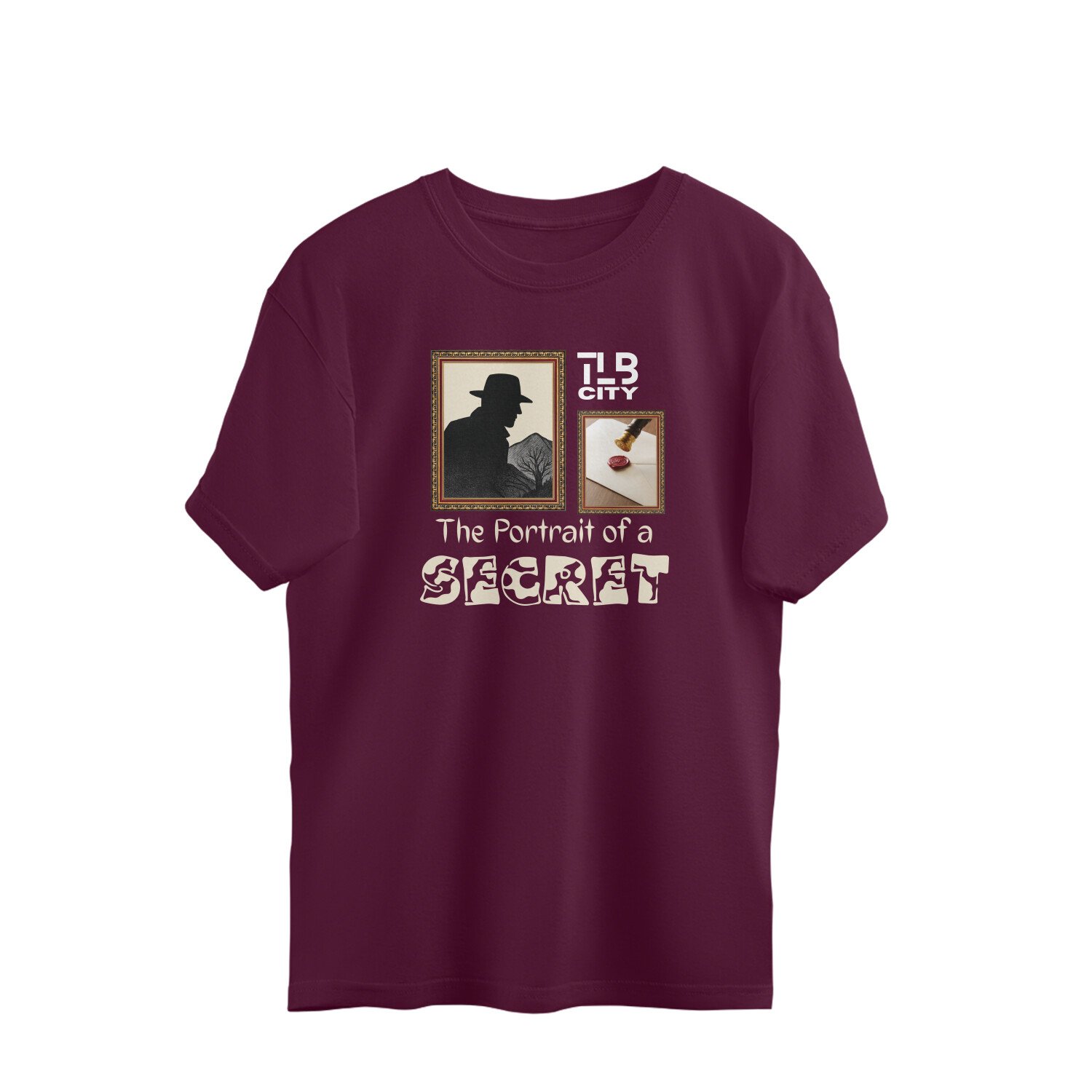 The Portrait of a Secret Oversized T-shirt - Image 4