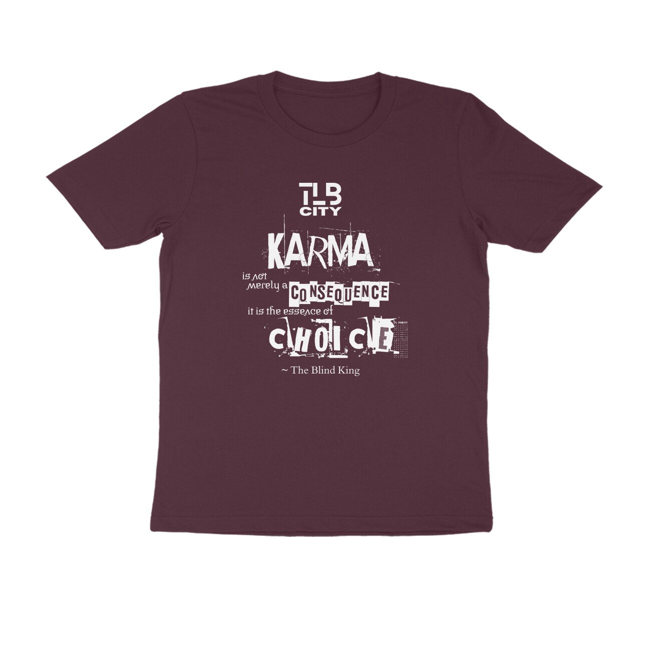 The Blind King Men Round Neck T-Shirt - Image 2