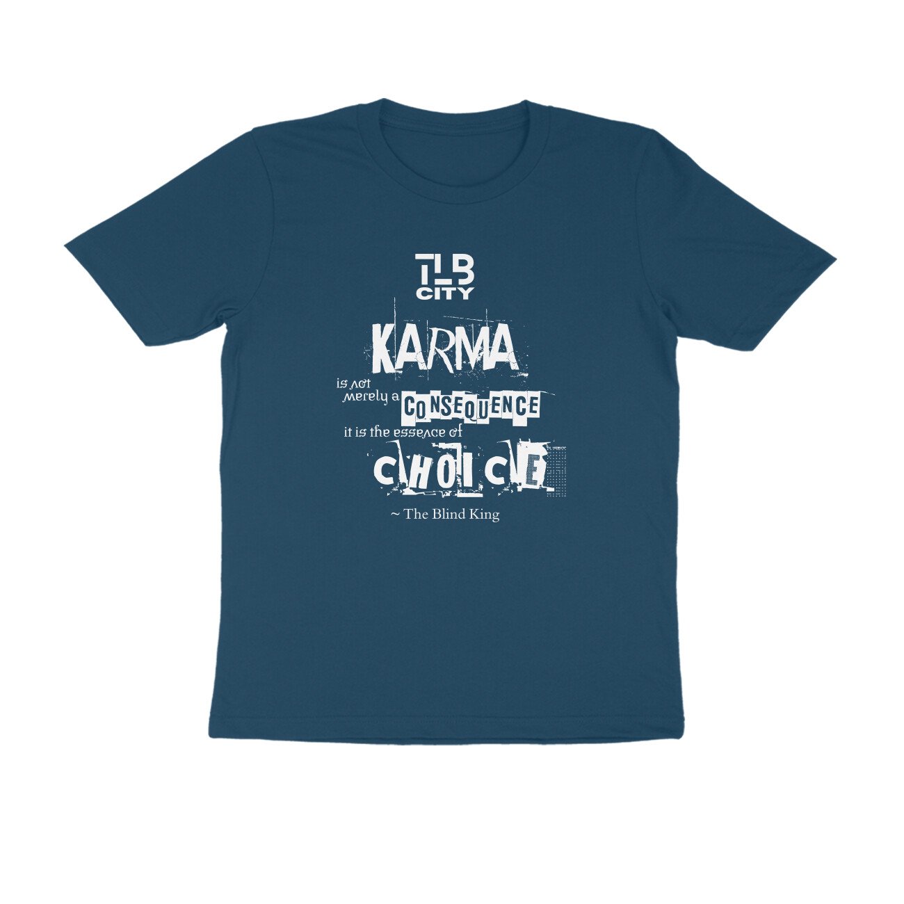 The Blind King Men Round Neck T-Shirt - Image 5